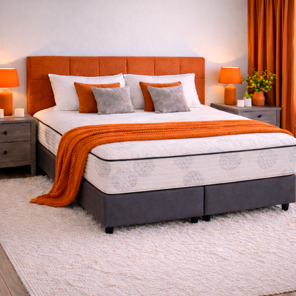 burnt orage decor